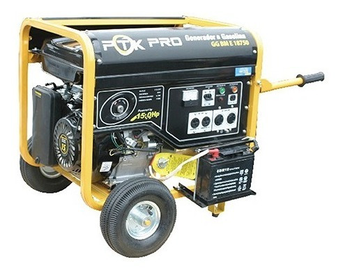 Generador A Gasolina Ptk Profesional 7.5 Kw 110/ 220v