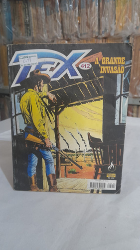 Revista Hq Gibi Tex N° 412 : A Grande Invasão - Mythos 2004 (Usado)