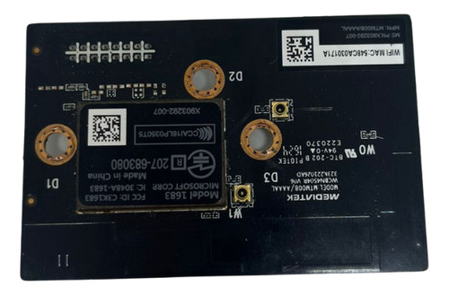 Placa De Wifi Xbox One S Em Otimo Estado (apenas Placa) (Recondicionado)