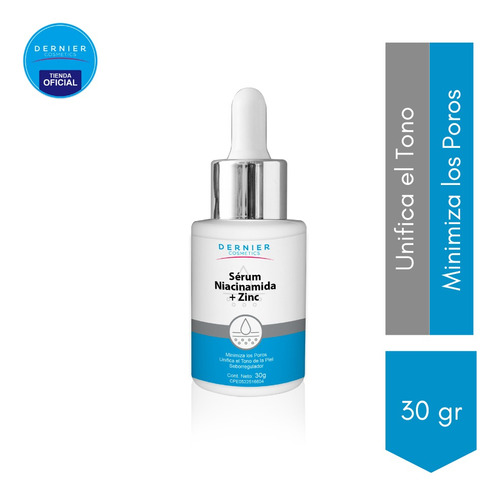 Serum Niacinamida + Zinc Dernier