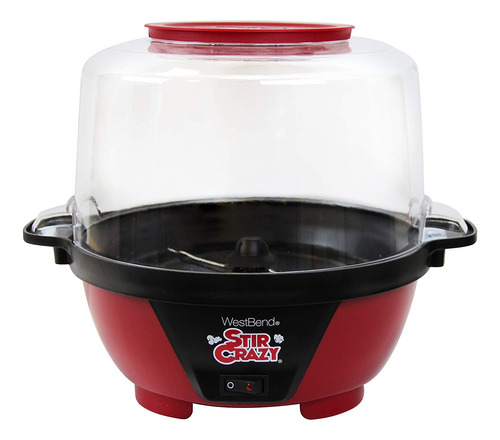 Popcorn Popper Machine West Bend Stir Crazy No.82505 6-quart