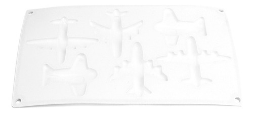 Molde De Silicona Para Hornear Chocolate Con Forma De Avión,