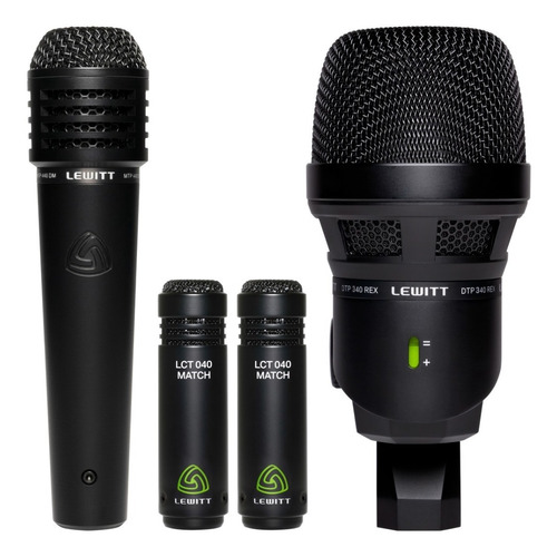 Set Microfonos Bateria Lewitt Audio Dtp Beatkit #