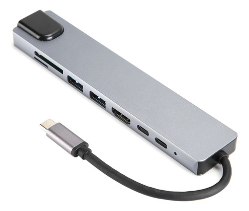 Interfaz Typec Para Usb 3.0 Hub Rj45 Ethernet Mini