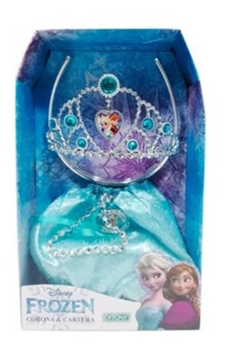 Set De Frozen Corona Y Cartera