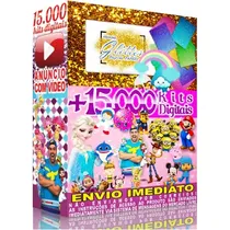 Comprar 259 Papéis Glitter +15.000 Kits De Papéis Scrapbook Digital