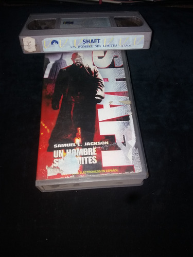 Película Shaft Un Hombre Sín Límites Vhs