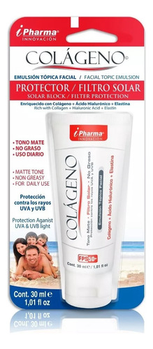 Colageno Fps 50+ Tubo Con 30 Ml I Pharma