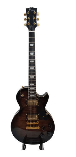 Guitarra Eléctrica Marca Parquer Tipo Les Paul Lp100bk Cuota