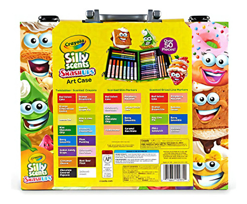 Crayola Silly Scents Mini Inspiration Art Case Juego De Colo