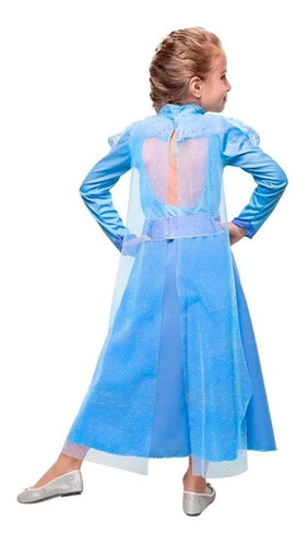 Imagem 2 de 4 de Fantasia Luxo Frozen 2 Elsa P - Regina Festas