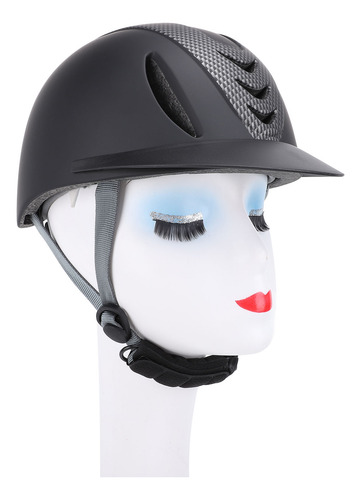 Casco Ecuestre Ajustable Para Niños, Ligero Y Transpirable