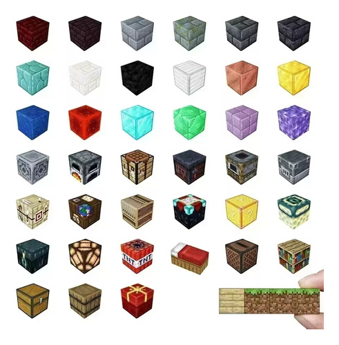 Bloques Magnéticos Minecraft De Construcción 95pzs 95 Minecraft