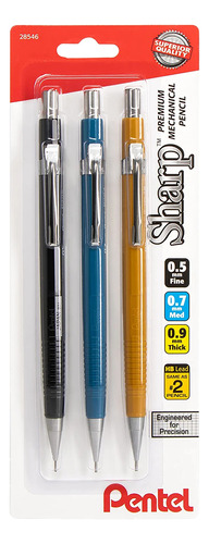 Portaminas Paquete De 3 Colores Surtidos Pentel