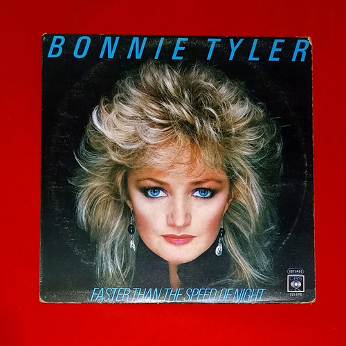 Bonnie Tyler Faster Than Speed Night  Acetato Disco Vinil Lp