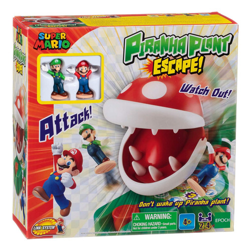 Juego De Mesa Super Mario Piranha Plant/acción