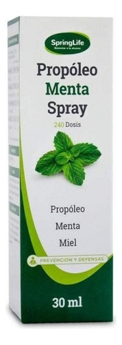 Propoleo Menta Spray Springlife 30ml