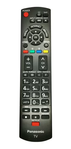 Control Para Tv Panasonic