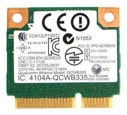 Placa Mini Pci Wireless Asus X541n X541na Qcwb335