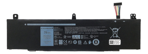 Bateria Dell Alienware 13 R3 Alw13c D1738 D2718 Type Tdw5p