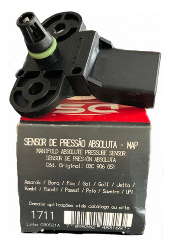 Sensor Map Gol G3 1.0 16v 03 04 05 Leia A Descricao Ds1711