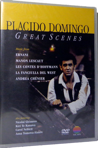 Dvd Placido Domingo Grest Scenes