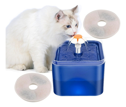 Bebedouro Inteligente Gato Pet Fonte Circulação + 02 Filtros