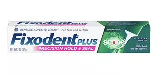 Fixodent Plus Menta Pasta Dental Con Scoop 57 Gr