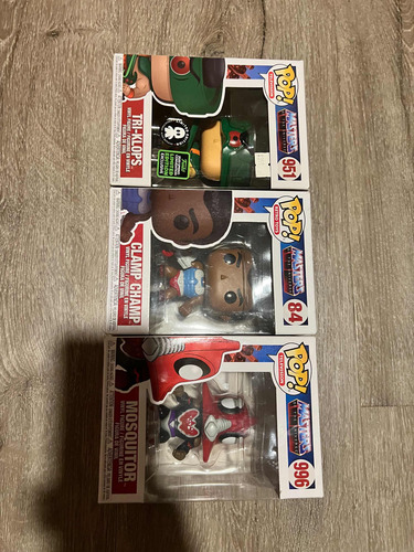 Pop Funko 3pack Másters Of The Universe (Usado)
