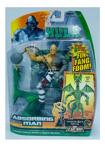 ### Hasbro Marvel Legends Absorbing Man Fin Fang Foom Baf #