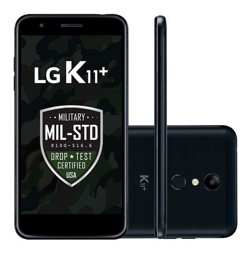 Celular LG K11 Plus Preto 32gb Tela 5,3  Dual Chip Octa 
