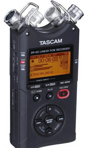 Tascam Dr-40 - Grabadora De Voz Digital 