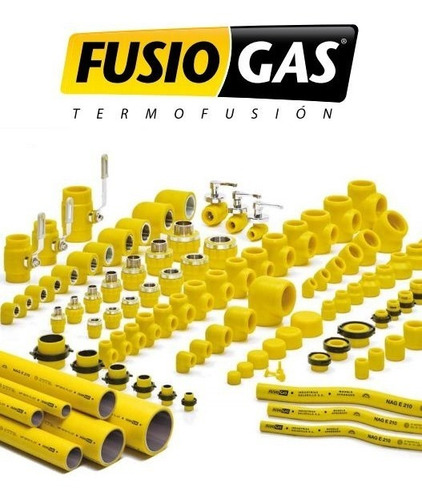 Imagen 7 de 7 de Tubo Fusiogas Saladillo Fusion Gas 20 Mm X 4 Metros
