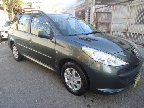 Peugeot 207 Sw Cinza 2009