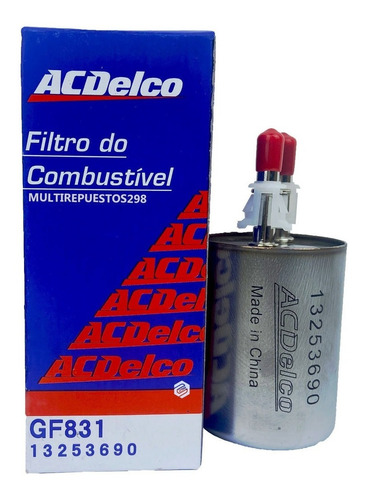 Filtro Gasolina Dos Picos Acdelco Cruze Orlando Captiva H2