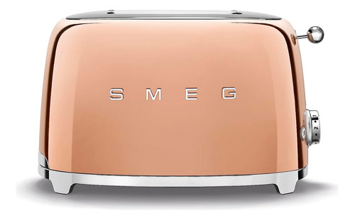 Tostadora Retro Smeg De 2 Rebanadas (oro Rosa)