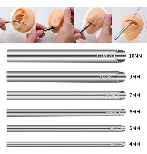 Wv Agujas Para Perforar, Tubos Receptores, Cuerpo De Acero