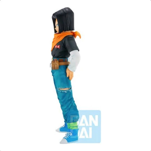 Boneco Android Numero 17 Action Figure 24cm Pvc Dragon Ball