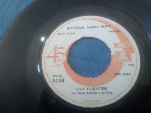 Vinilo Single De Lily Fuentes Dos Caminos (o19