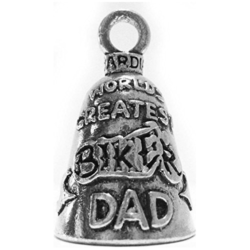 Guardian Bell World's Greatest Biker Dad Motorcycle Biker Lu