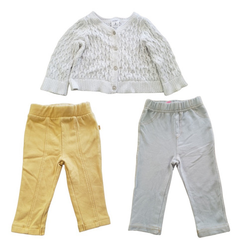 Set Chaleco + Pantalones Para Bebé, Talla 3 Meses, Infantil