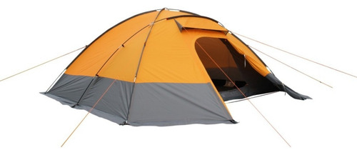 Carpa Klimber Modelo Rupanco 8 Personas Naranjo/gris