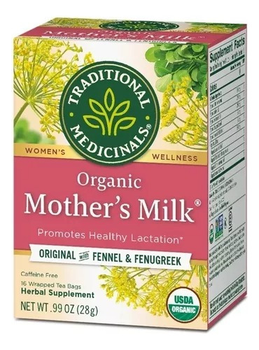 Té Para La Lactancia Orgánico , Mother's Milk, 28 Gr