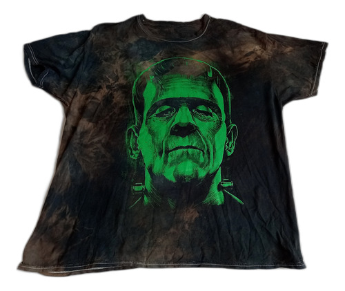 Polera Frankenstein Boris Karloff Xl 58ancho/70alto 