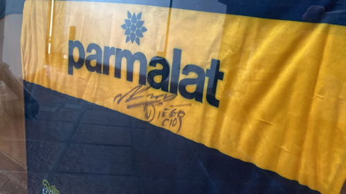 Camiseta Boca Juniors Autógrafo Maradona Cuadro Certificado (Usado)