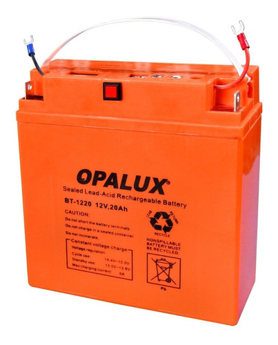 Batería Seca Multifuncional 12v 20ah Bt-1220 Opalux