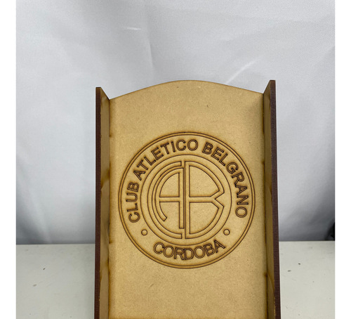 Portacelular Apoya Celular Belgrano Mdf Fibrofacil 3mm X6u