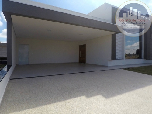 Imagem 2 de 17 de Casa Com 3 Suites Condominio Dona Lucilla Em Indaiatuba - Ca00043 - 67690162