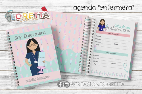 Agenda Planificador De Enfermera 2021-2022 Incluye Stickers