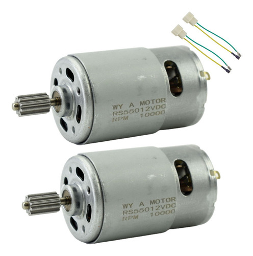 Motor De Accionamiento 550 12 V Dc 10000 Rpm Para Coches Elé